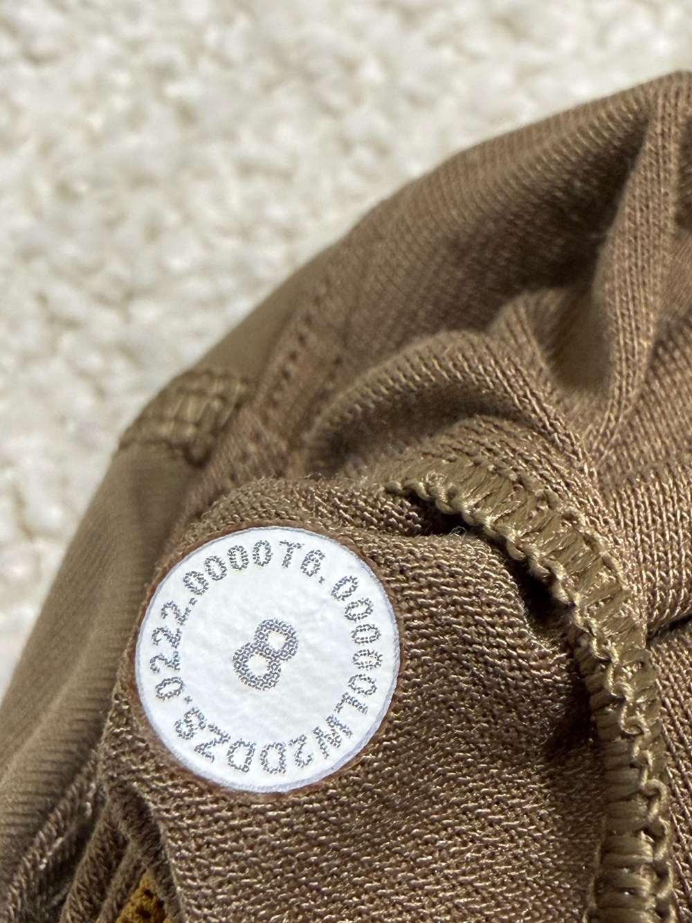 Lululemon Energy Sports Bra *Medium Support, B-D Cups Tan Size 8 - Picture 4 of 4